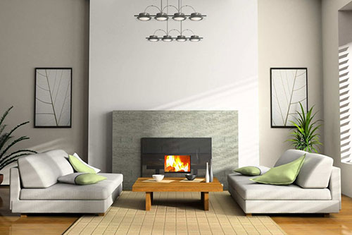 Interior and Fireplaces